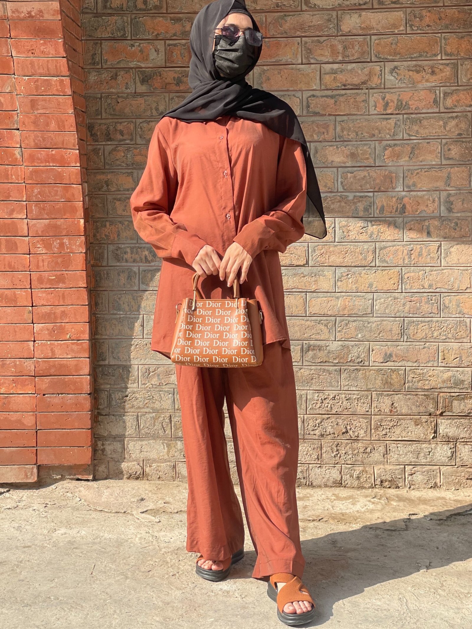 Rust Co-ord Set