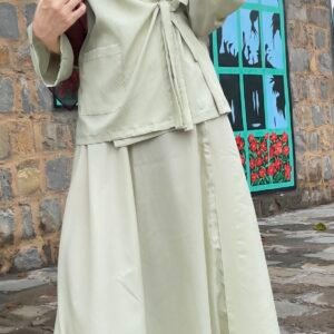 The Ivory Modest top with skirt